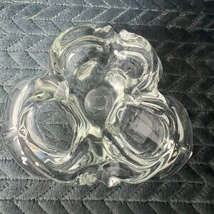 Vintage Murano Clear Glass